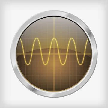 Oscilloscope Stock Illustration