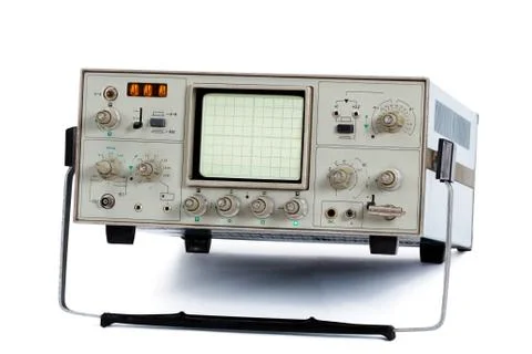 Oscilloscope (isolated) Stock-Fotos