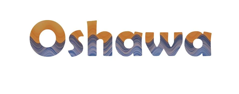 Oshawa Stock Illustration