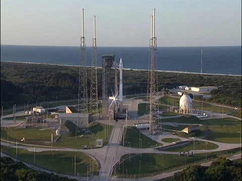 OSIRIS-A ULA Atlas V rocket lifts off from Space Launch Complex 41 - 2016 Stock Footage 94452174