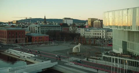 Oslo Central Station 動画素材 143163441