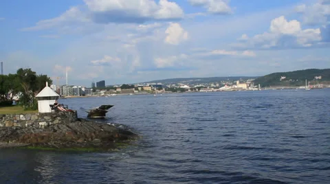 Oslo harbor Stock Footage 27525183