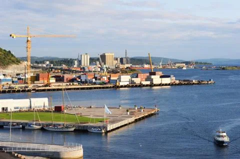 Oslo harbor Stock-Fotos