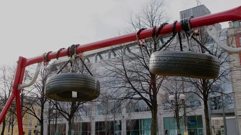 Oslo lockdown during Covid-19 in March 2020 库存影片 127077270