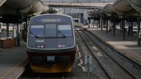 Oslo lockdown during Covid-19 in March 2020 库存影片 127090089