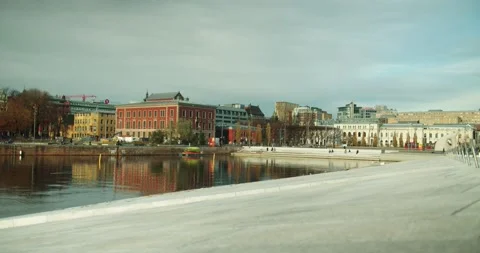 Oslo Train Station 動画素材 143162491