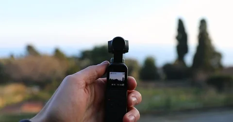 Osmo Pocket Camera Stock Footage 103120546