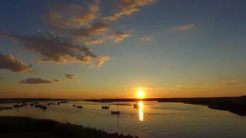 Osmo Sunset Pamet Stock Footage 102744549