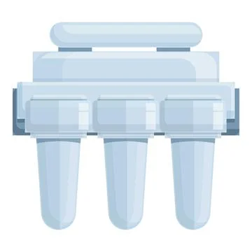 Osmosis technology icon cartoon vector. Water system Stock Illustration