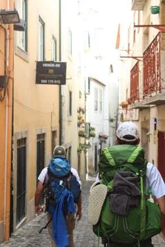 Osprey Backpacker Stock Photos