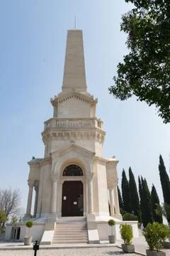 Ossuary of custoza. Foto stock
