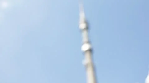 Ostankino Tower Stockbeeldmateriaal 8911231