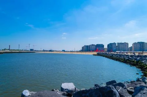 Ostend Beach Stock Photos