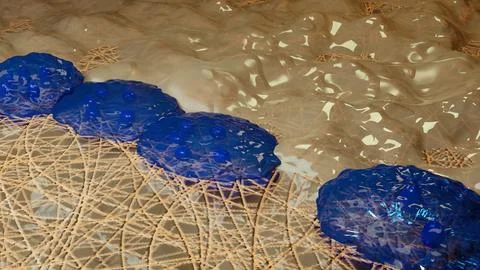 Osteoblaste, Bone modeling and remodeling, Bone tissue, Calcium absorbing cells Illustrazione stock