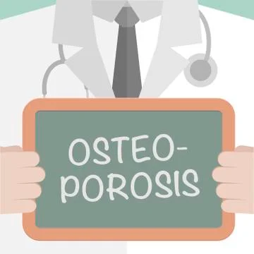 Osteoporosis Stock-Illustration