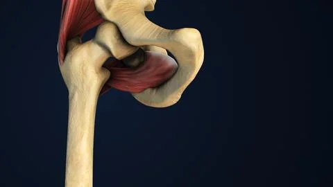 Osteoporosis Process in Leg Bone イラスト素材