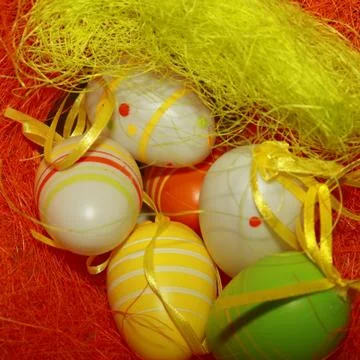 Osternest Stock Photos