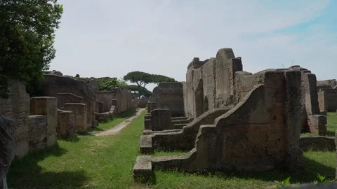 OSTIA ANTCA, ITALY Stock Footage 90725488