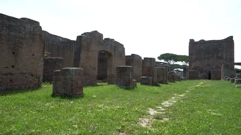 OSTIA ANTCA, ITALY Stock Footage 90725558