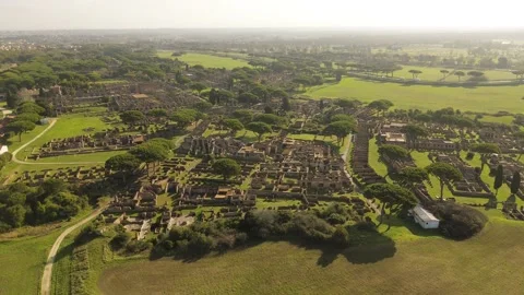 Ostia Antica Stock Footage 235625295