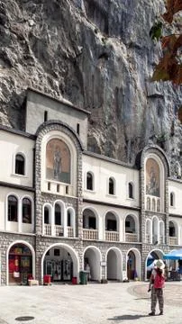 Ostrog Monastery, Montenegro Stock Photos
