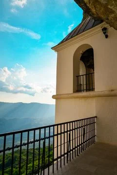 Ostrog monastery in Montenegro Stock Photos
