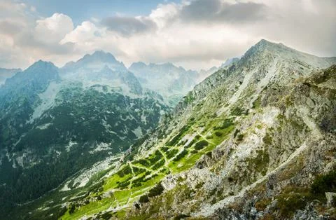 Ostrva peak Stock Photos