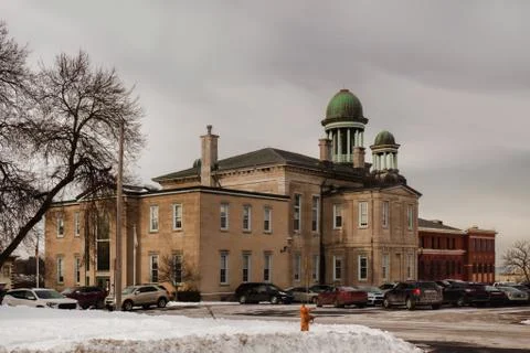 The Oswego County Courthouse Stock Photos