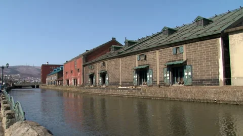 Otaru Canal Video stock 332395783