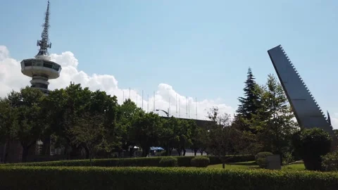 OTE Tower4 Stock Footage 136095506