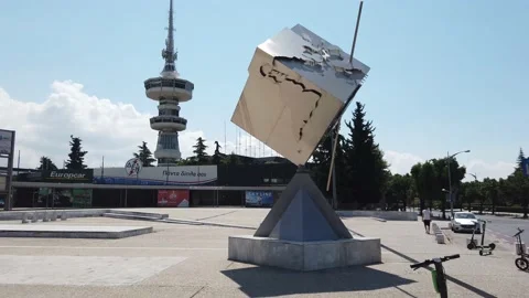 OTE Tower5 Stock Footage 136095701