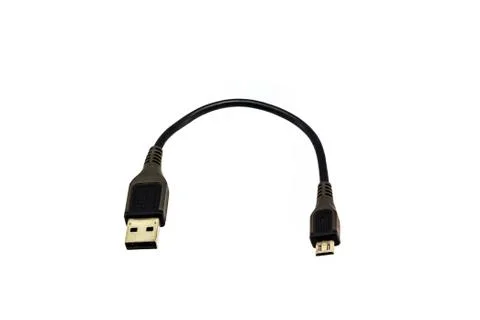 Otg adapting cable Stock Photos