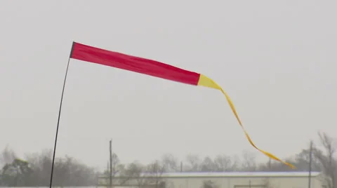 OTH-0016 Flag Blowing in Wind Video stock 1543927