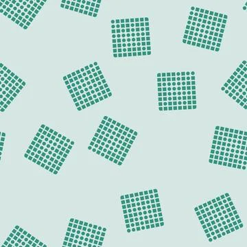 Othello game board table glyph seamless pattern Stock Illustration