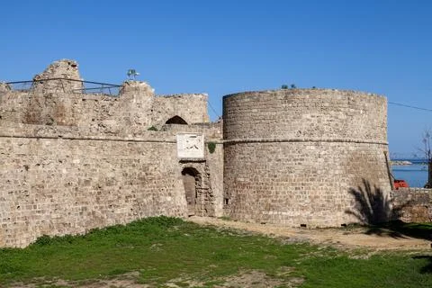 Othello's Tower in Famagusta Fotos Stock