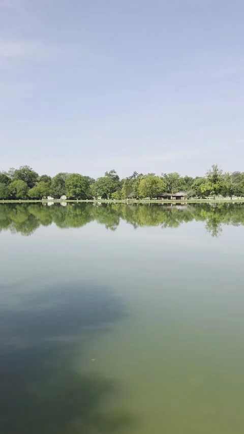 The Other Side Of The Lake Video stock 345547361