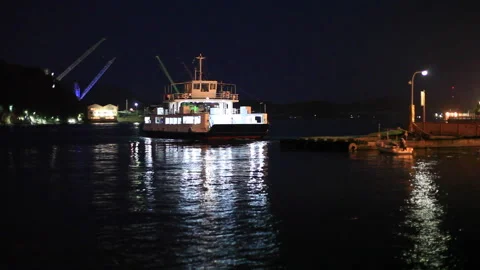 Otoko's car ship Stock Footage 161836970