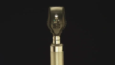 Otoscope, Multi-Function Ear Scope for Ear, Nose &amp; Eye Examination Stock Footage 146376889