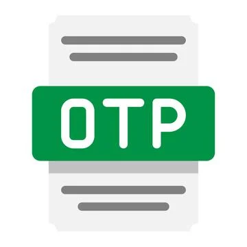 Otp colorful spreadsheet icon, for data management Stock Illustration