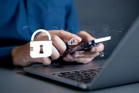 OTP One time password security authentication. Fotos de archivo