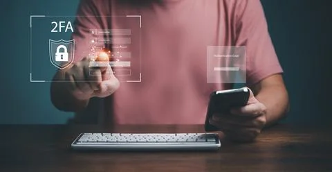 OTP verification code, One Time Password, temporary secure PIN-code from mobi Stock Photos