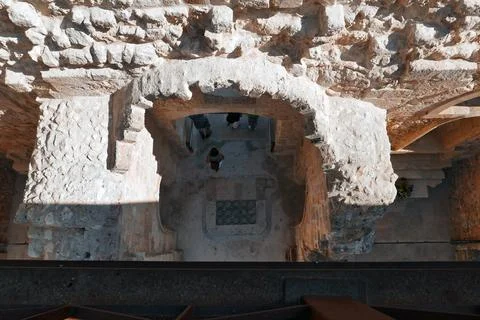 Otranto Ancient wall gate Stock Photos