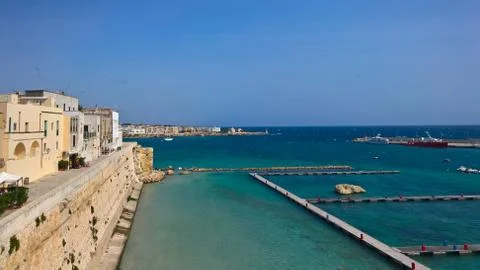 Otranto cityscape Stock Photos