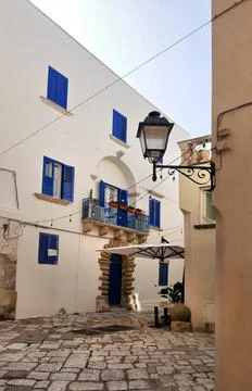 Otranto the old Town Stock-Fotos