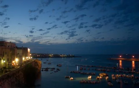 Otranto seaport 库存照片