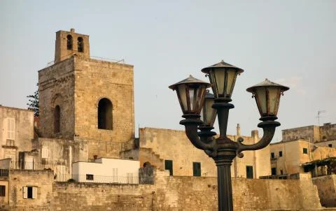 Otranto urban architecture Stock Photos