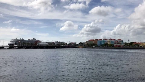 Otrobanda view, Curacao Stock Footage 73556027