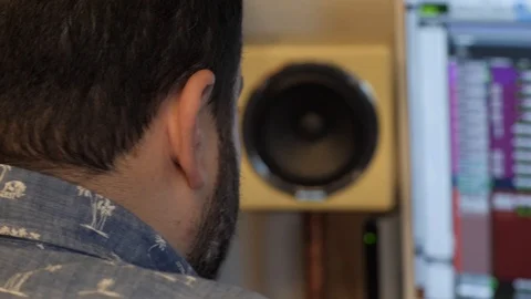 OTS Music Engineer 3 Stock Footage 86620222
