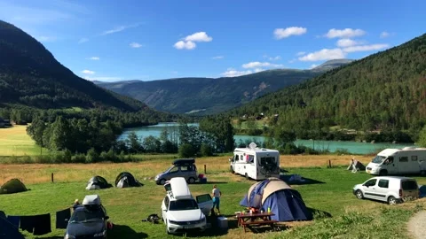 Otta, Norway Stock Footage 221191494