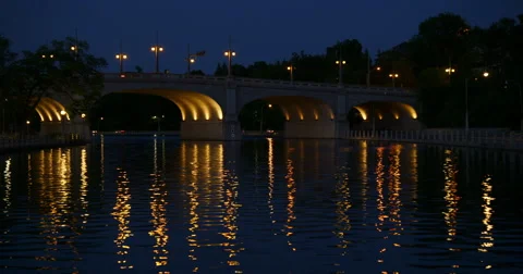 Ottawa Canal At Dusk Vidéo 64969264